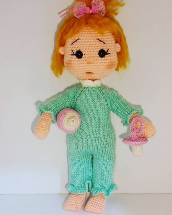 Masum Bebek Amigurumi Organik Oyuncak - 1