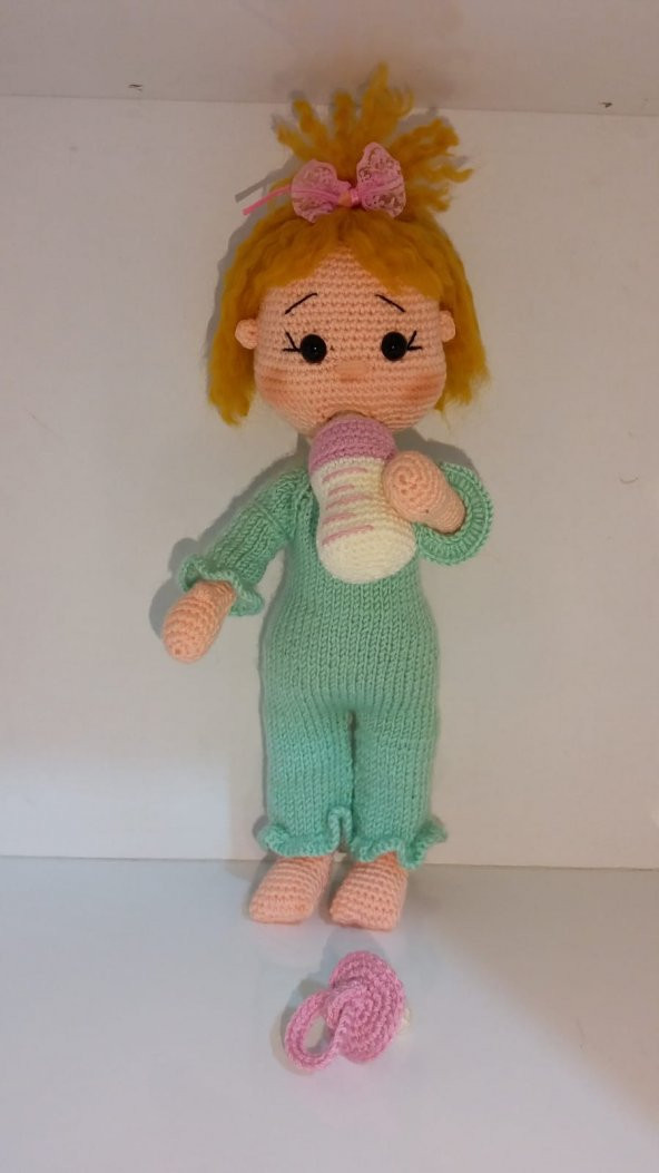 Masum Bebek Amigurumi Organik Oyuncak - 4