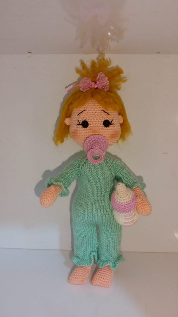 Masum Bebek Amigurumi Organik Oyuncak - 5