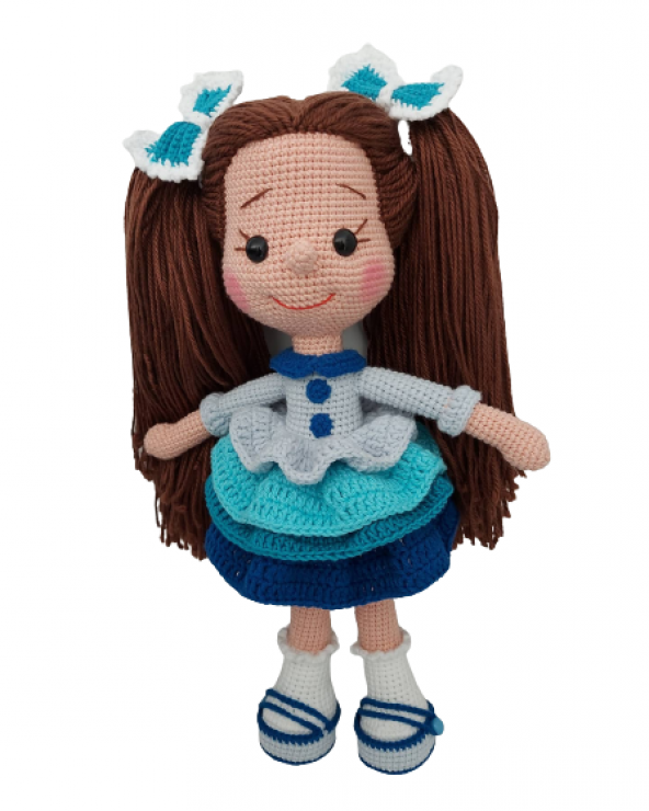Şebnem Bebek Amigurumi Organik Oyuncak