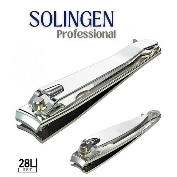 TransForMacion 14+14 ADET Tırnak Makası Seti Solingen Professional