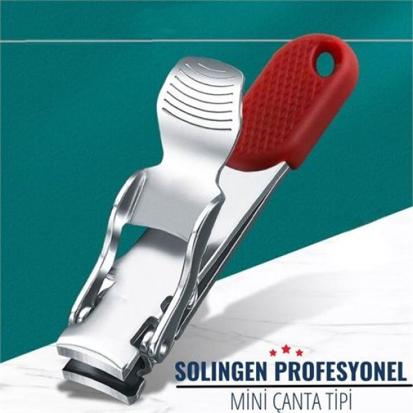 TransForMacion 12+2 ADET Slim Seyahat Tırnak Makası Solingen Profesyonel