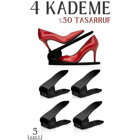 Transformacion Ayakkabı Organizer Rampa Orvieto Design 5 ADET  718491