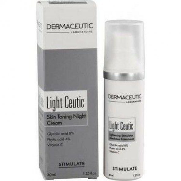 Dermaceutic Light Ceutic Renk Açıcı Gece Kremi 40 ml