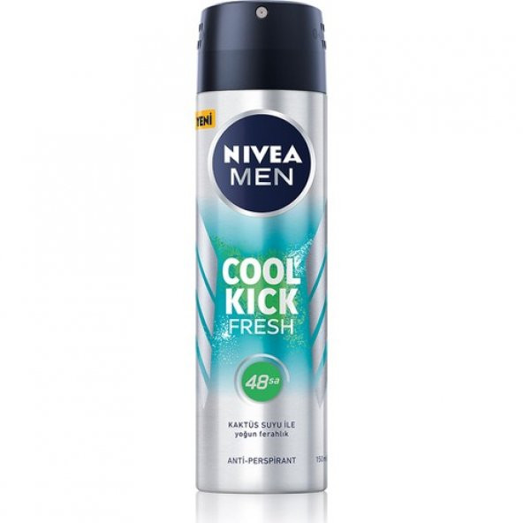 Nivea Men Erkek Sprey Deodorant Cool Kick Fresh 150 ml