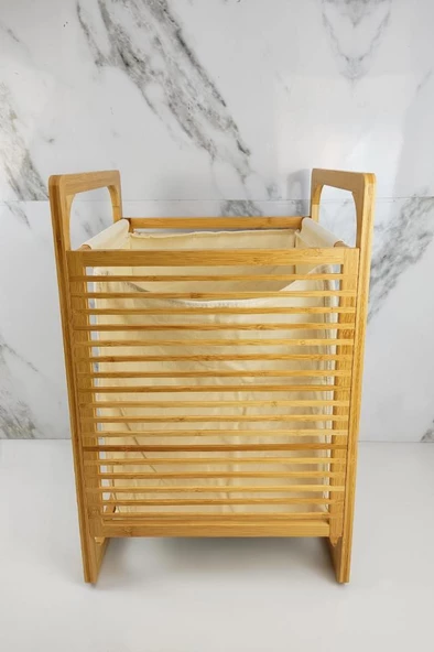 Digithome Bambu Kirli Çamaşır Sepeti – B9017 C1-1-100 - 3