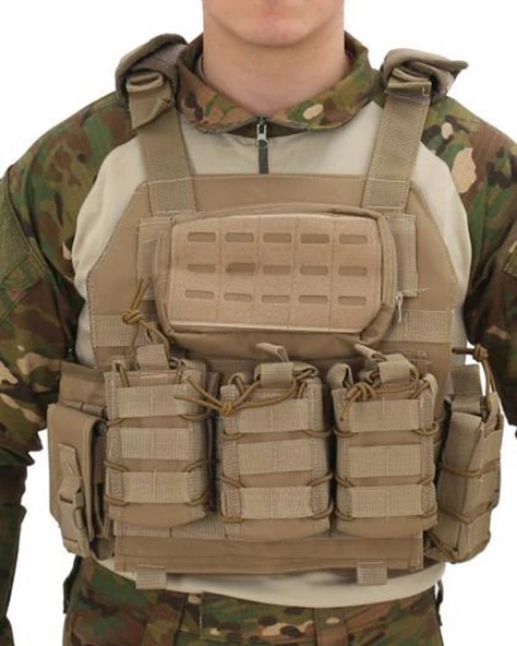 Single Sword Kasırga Tactical Balistik Plaka Takılabilen Açık Cepli Hücum Yeleği