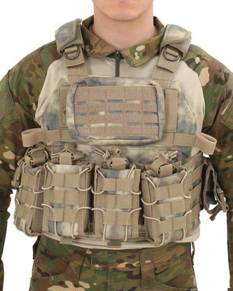 Single Sword Kasırga Tactical Balistik Plaka Takılabilen Açık Cepli Hücum Yeleği - 9