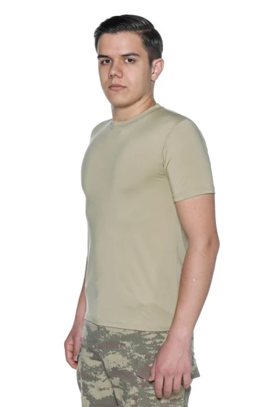 Single Sword Kısa Kol Microfiber T-Shirt Askeri ve Outdoor Microfiber Üst İçlik Fanila Tişört - 2