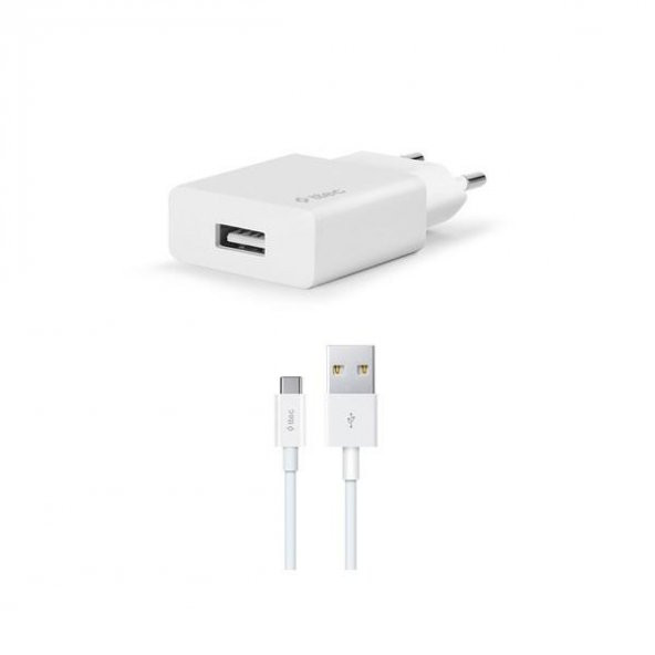 Ttec 2SCS20CB Smartcharger Seyahat Şarj Aleti 2.1A + Type-C Kablo Beyaz