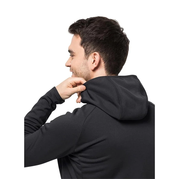 Jack Wolfskın BAISELBERG HOODED FZ M Erkek Ceket JCK1710541-6000 - Resim 3