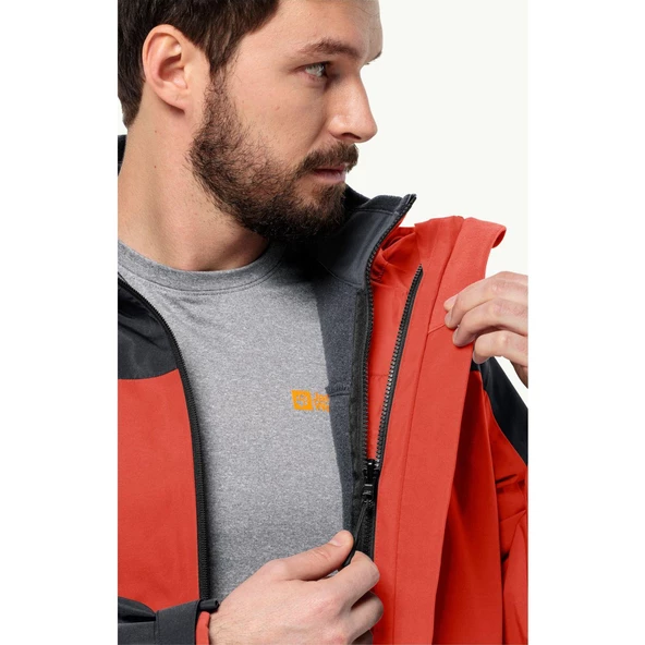 Jack Wolfskın TAUBENBERG 3IN1 JKT M Erkek Mont JCK1115311-2193 - Resim 5