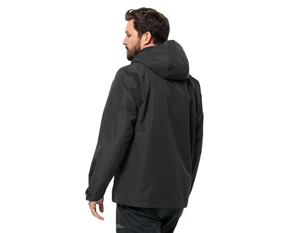 Jack Wolfskın TAUBENBERG 3IN1 JKT M Erkek Mont JCK1115311-6001 - Resim 4