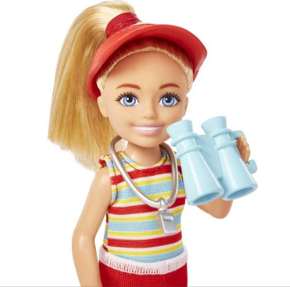Barbie Chelsea Meslekleri Öğreniyor Bebek Serisi Cankurtaran GTN86 HKD94, Cankurtaran Barbie Bebek - 3