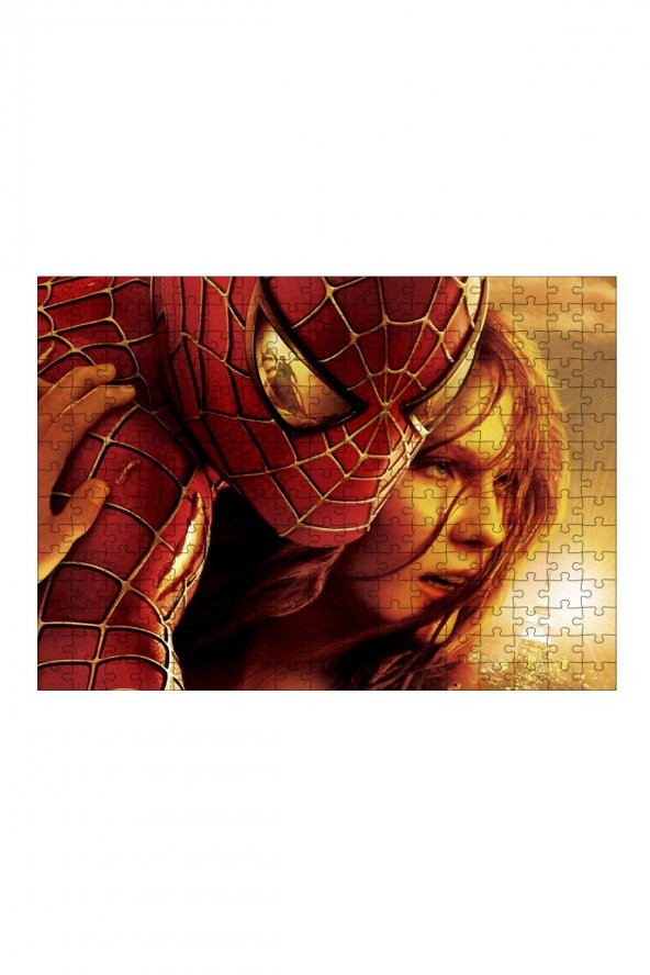 Bedeko Ahşap Mdf Puzzle Yapboz Spider Man Ve Mary Jane 255 Parça 35 cm X 50 cm