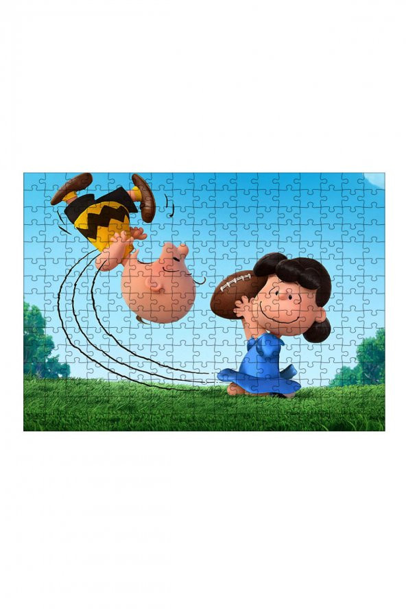 Bedeko Ahşap Mdf Puzzle Yapboz Charlie Brown 255 Parça 35 cm X 50 cm