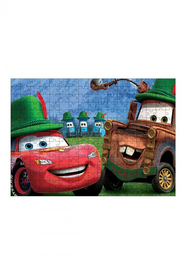 Bedeko Ahşap Mdf Puzzle Yapboz Şimşek Ve Mater 255 Parça 35 cm X 50 cm