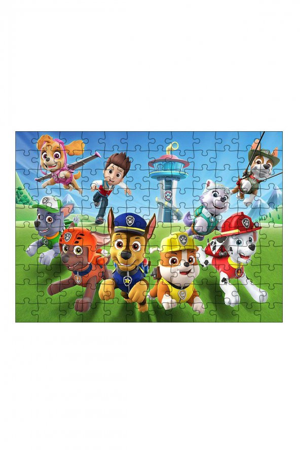 Bedeko Ahşap Mdf Puzzle 120 Parça 25 cm x 35 cm Yapboz Paw Patrol