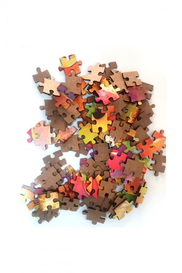 Bedeko Ahşap Mdf Puzzle Yapboz Latte Espresso Macchiato 500 Parça 50 cm X 70 Cm - 2