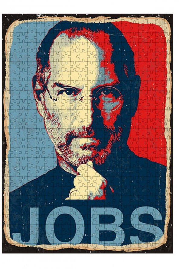 Bedeko Ahşap Mdf Puzzle Yapboz Steve Jobs 500 Parça 50 cm X 70 Cm