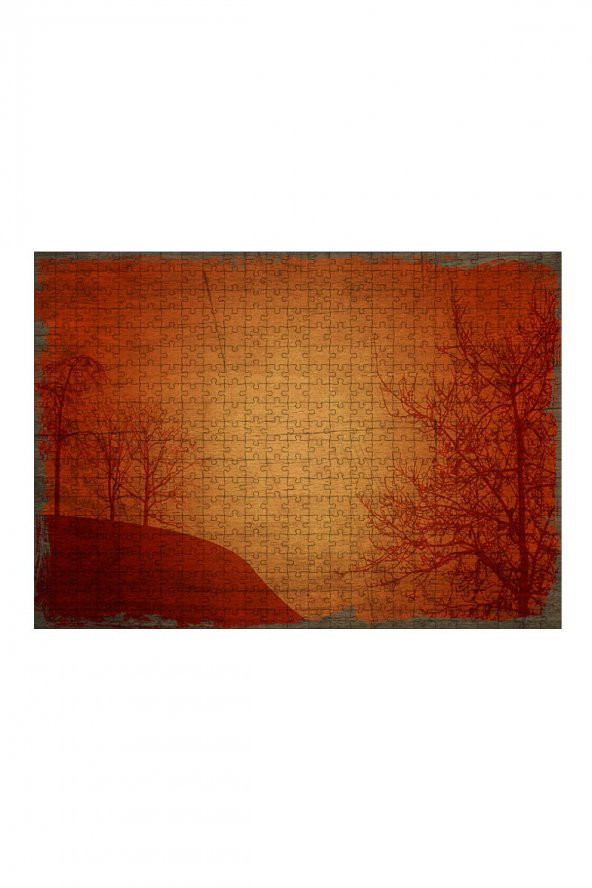 Bedeko Ahşap Mdf Puzzle Yapboz Sonbahar Manzarası 500 Parça 50 cm X 70 Cm