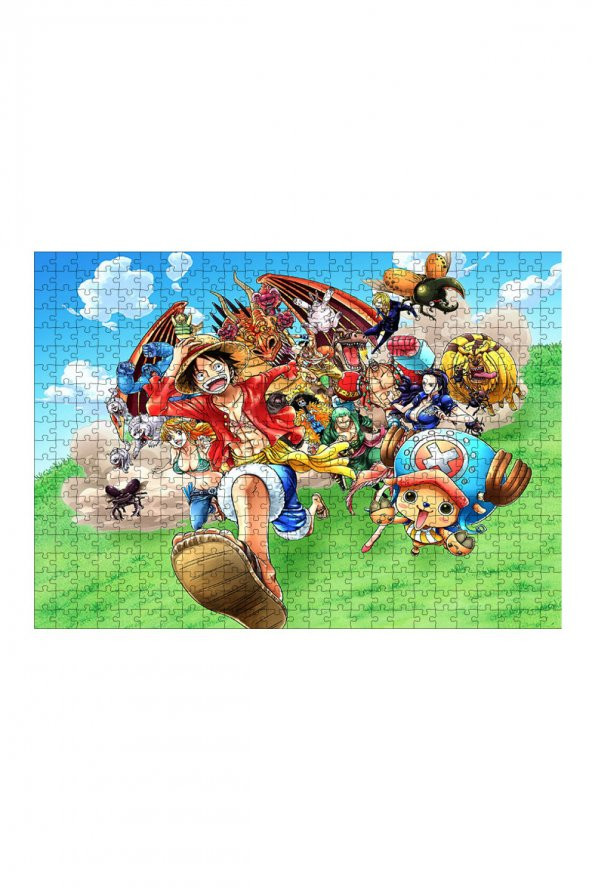 Bedeko Ahşap Mdf Puzzle Yapboz Onepiece 500 Parça 50 cm X 70 Cm