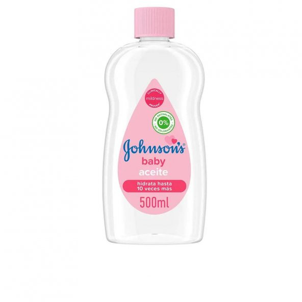 Johnsons Baby Oil 500 ml Pembe