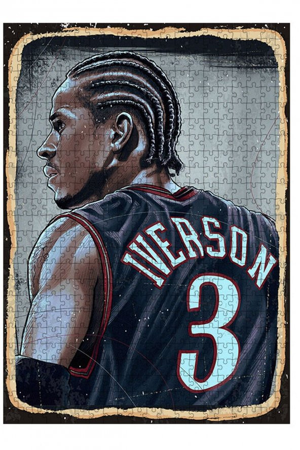 Bedeko Ahşap Mdf Puzzle Yapboz Iverson 500 Parça 50 cm X 70 Cm