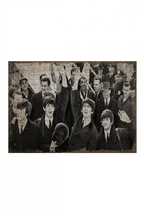 Bedeko Ahşap Mdf Puzzle Yapboz The Beatles 500 Parça 50 cm X 70 Cm