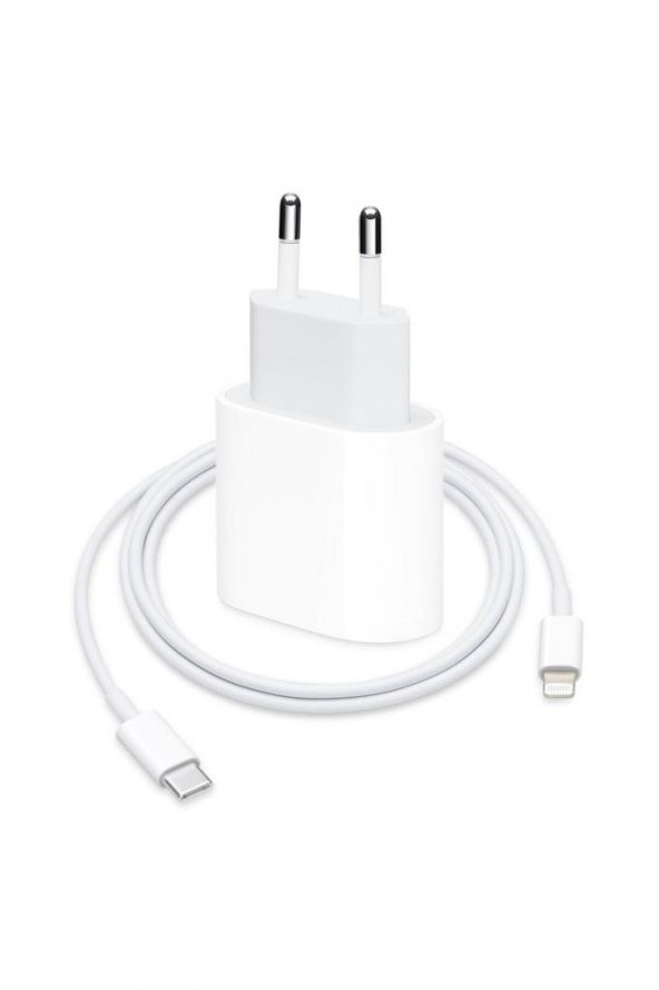 Macbook Ipad Iphone 11 / 12 - Pro Max Mini Uyumlu 20w Adaptör Kablo Usb-c Pd Hızlı Şarj Aleti