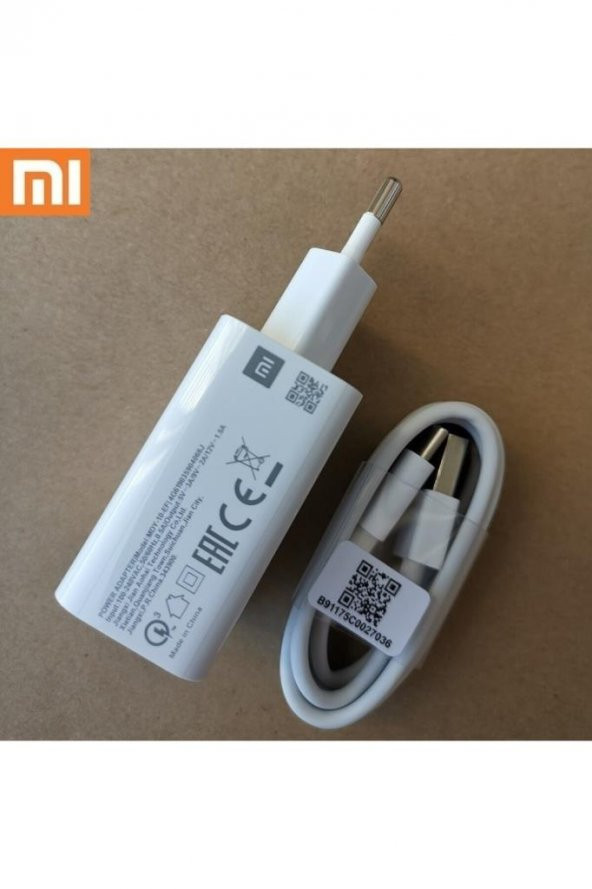 Sesatech Xiaomi  18 Watt Hızlı Şarj Aleti Başlık+kablo Set Xiaomi 18w Mdy 10 Ef