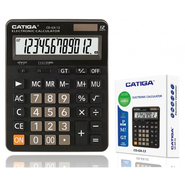 Catiga CD-GX-12 12 Hane Masaüstü Hesap Makinası - 3