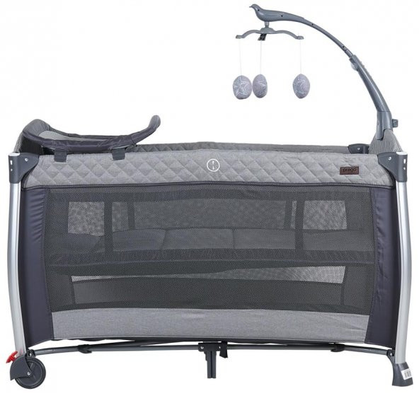 Prego 8032 City Life 70x120 Anne Yanı Beşik Oyun Parkı Yatak - 4