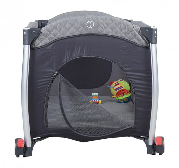 Prego 8032 City Life 70x120 Anne Yanı Beşik Oyun Parkı Yatak - 9