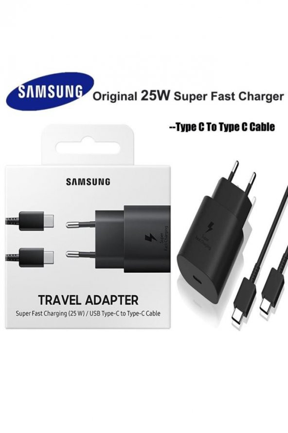 Sesatech Galaxy S21 Fe 5g Hızlı Şarj Aleti 25w Type-c Çıkışlı Şarj Cihazı
