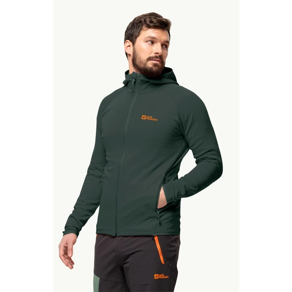 Jack Wolfskın BAISELBERG HOODED FZ M Erkek Ceket JCK1710541-4161 - 1
