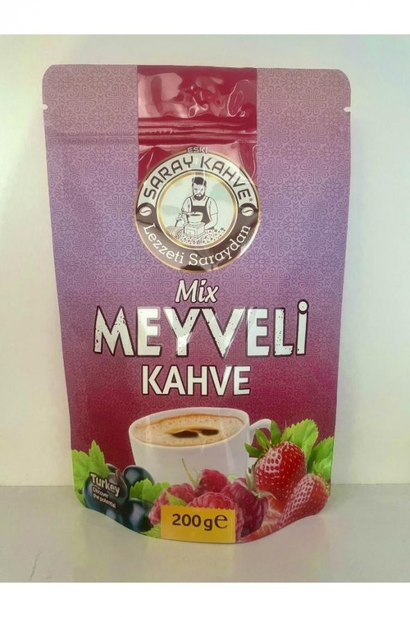 SARAY Mix Meyveli Kahve 200 Gr