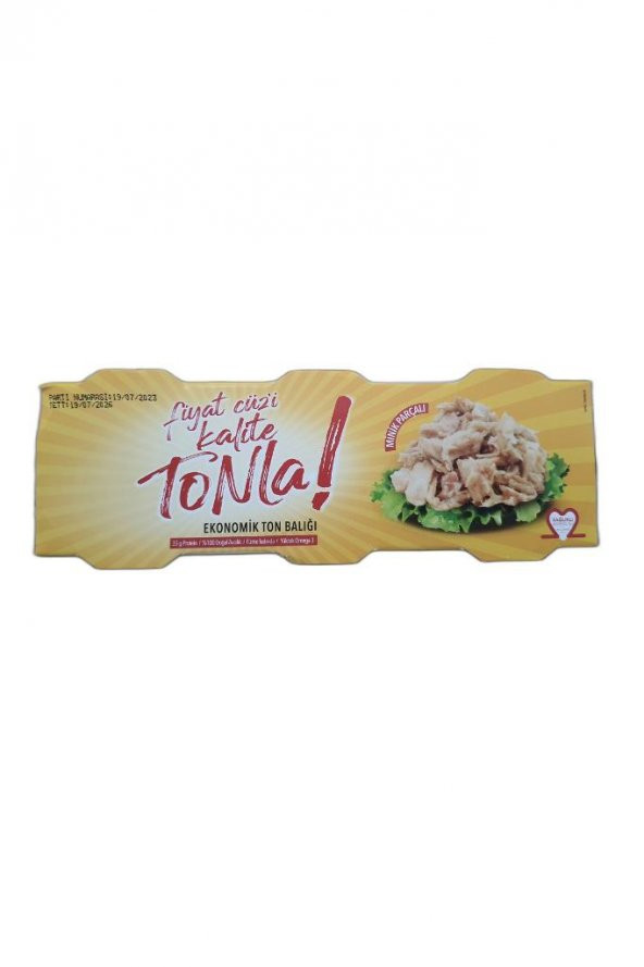 TONLA Fiyat Cüz'i Kalite Tonla Ekonomik Ton Balığı Ekonomik Ton Balığı 75gX3