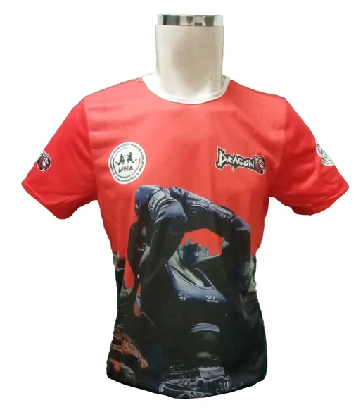 DragonDo TX8599 Muaythai Süblime Tişört İFMA Logolu