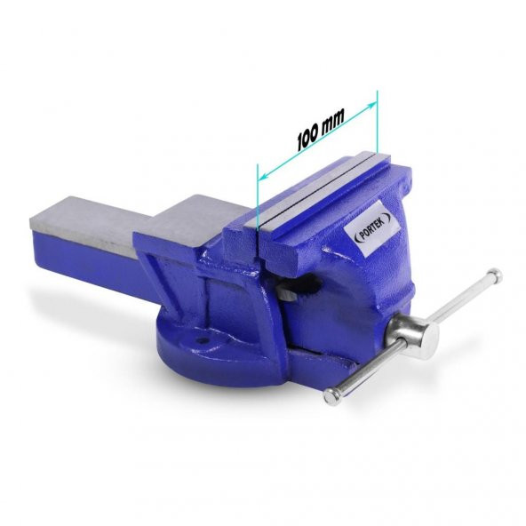 Portek Sabit Tezgah Mengene 100 mm - 3