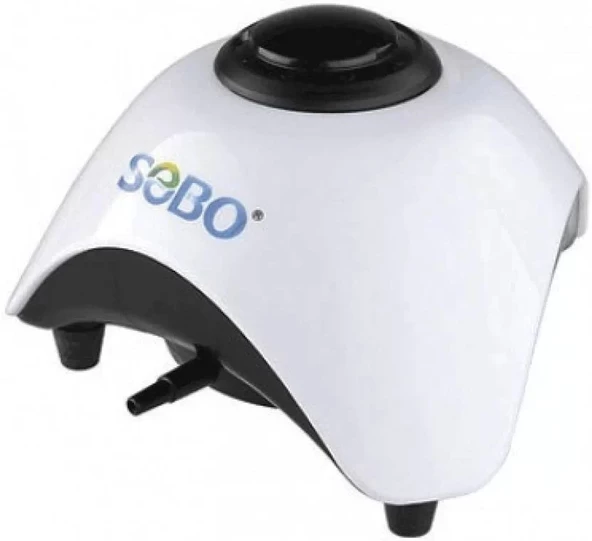 Sobo Sessiz Ayarlanabilir Tek Çıkışlı Üçgen Akvaryum Hava Motoru 5W 6LT/DAK SB-830A - 2