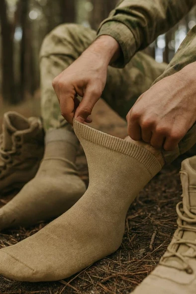 Single Sword Havlu Çorap - Resim 2