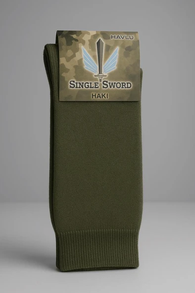 Single Sword Havlu Çorap - Resim 5