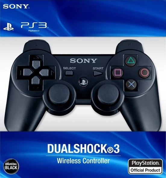 SONY PLAYSTATİON 3 OYUN KOLU JOYSTİCK DS3 DUALSHOCK 3 PS3 KOL SIFIR KUTUSUNDA STOKTAN ÜCRETSİZ KARGO - 3