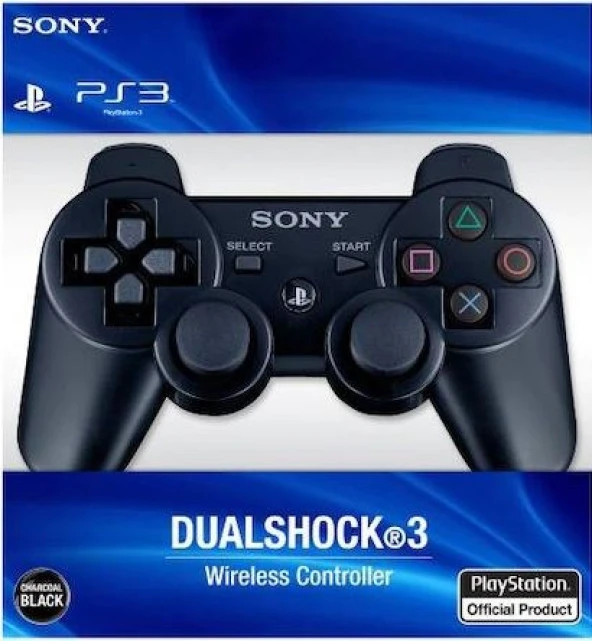 SONY PLAYSTATİON 3 OYUN KOLU JOYSTİCK DS3 DUALSHOCK 3 PS3 KOL SIFIR KUTUSUNDA STOKTAN ÜCRETSİZ KARGO