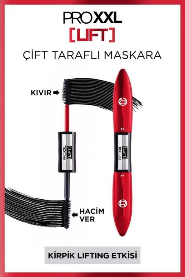 LOREAL PARİS PRO XXL LİFTİNG ETKİLİ MASKARA