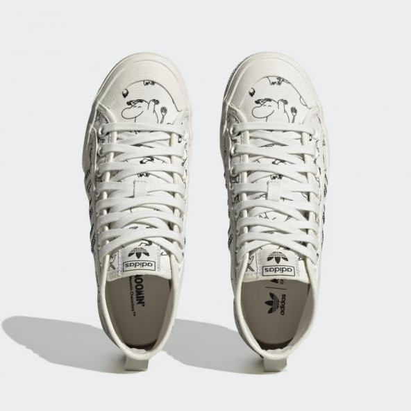 ADİDAS NIZZA PLATFORM MID X MOO KADIN SPOR AYAKKABI-ID4205 - 2