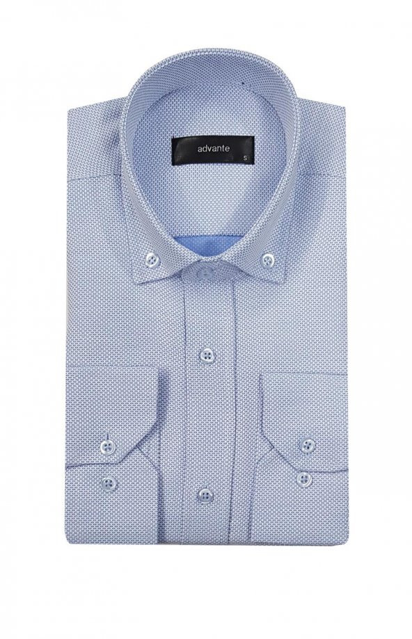 Advante Klasik Oxford Uzun Kol Erkek Gömlek-5806