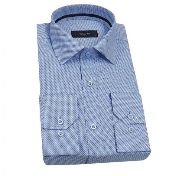 Advante Slim Fit Pamuk Saten Erkek Gömlek - 4926 - 2