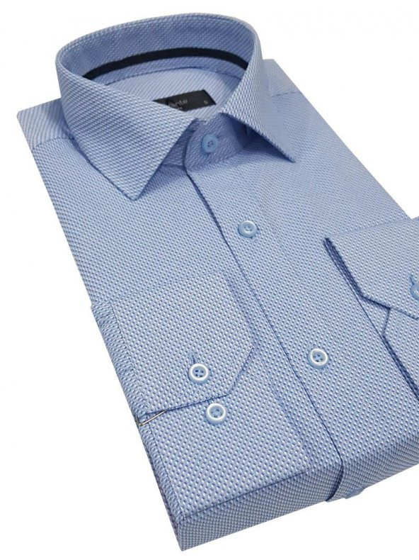 Advante Slim Fit Pamuk Saten Erkek Gömlek - 4926 - 3